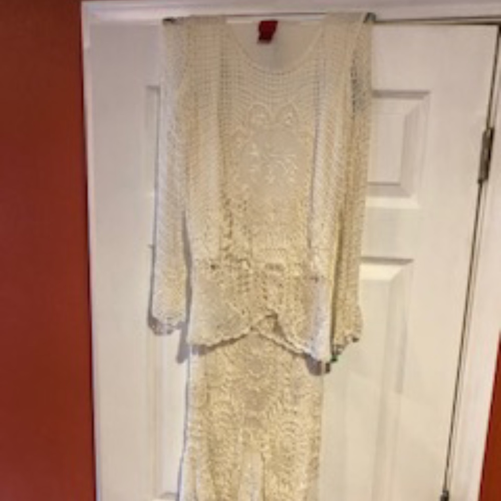 Lace skirt and blouse